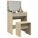 Schminktisch Mit Hocker 60X40X113,5 Cm