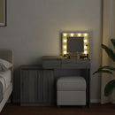 Schminktisch Mit Led-Beleuchtung 115X37X110,5 Cm