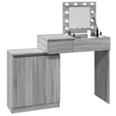 Schminktisch Mit Led-Beleuchtung 115X37X110,5 Cm