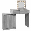 Schminktisch Mit Led-Beleuchtung 115X37X110,5 Cm