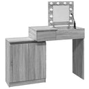 Schminktisch Mit Led-Beleuchtung 115X37X110,5 Cm