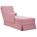 Chaiselongue Mit Nackenrolle Und Rechter Armlehne
