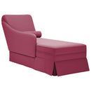 Chaiselongue Mit Nackenrolle Und Rechter Armlehne