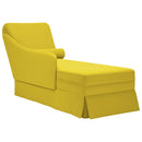 Chaiselongue Mit Nackenrolle Und Rechter Armlehne