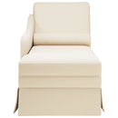 Chaiselongue Mit Nackenrolle Und Rechter Armlehne