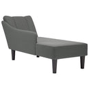 Chaiselongue Mit Rechter Armlehne Stoff