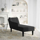Chaiselongue Mit Rechter Armlehne Stoff
