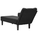 Chaiselongue Mit Rechter Armlehne Stoff