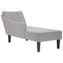 Chaiselongue Mit Rechter Armlehne Stoff