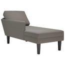 Chaiselongue Mit Kissen Cordstoff