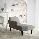 Chaiselongue Mit Kissen Cordstoff