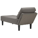 Chaiselongue Mit Kissen Cordstoff