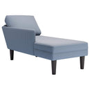 Chaiselongue Mit Kissen Cordstoff