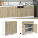 Unterschrank Sonoma-Eiche 40X44,5X81,5 Cm Holzwerkstoff Sonoma Eiche