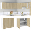 Unterschrank Sonoma-Eiche 40X44,5X81,5 Cm Holzwerkstoff Sonoma Eiche
