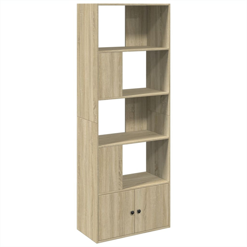 Bücherregal Sonoma-Eiche 70x36x189 cm Holzwerkstoff