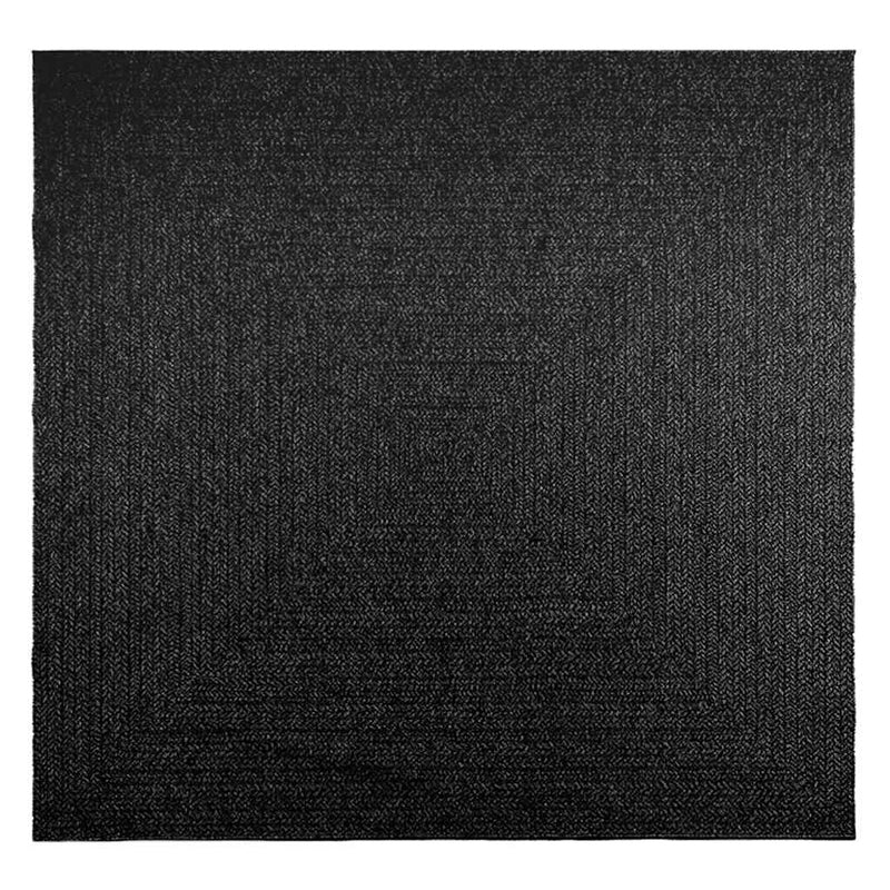 Teppich ZIZUR Anthrazit 240x240cm Jute-Optik Indoor und Outdoor