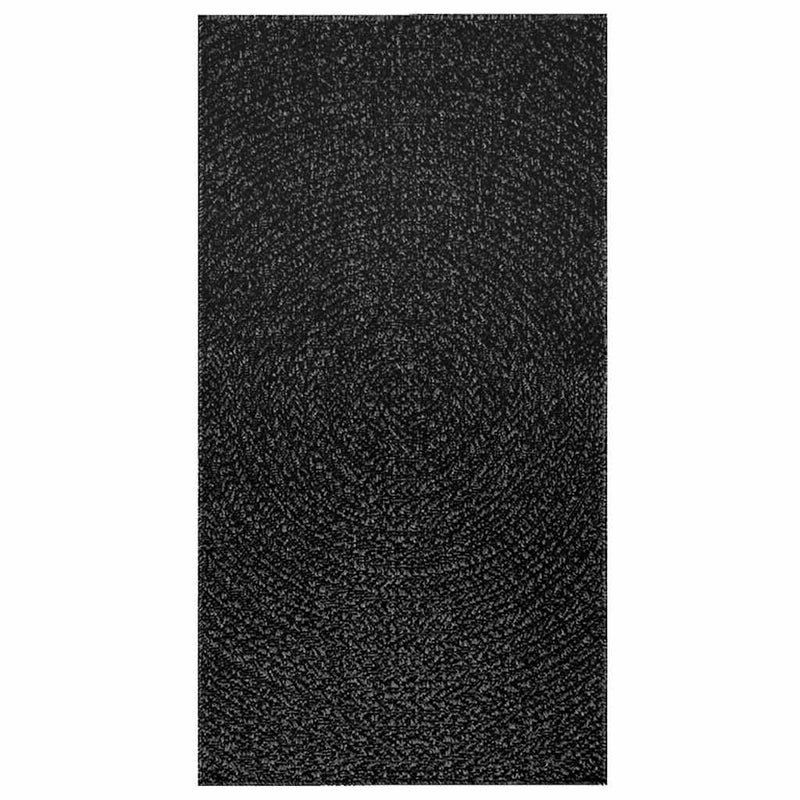 Teppich ZIZUR Anthrazit 80x150 cm Jute-Optik Indoor und Outdoor