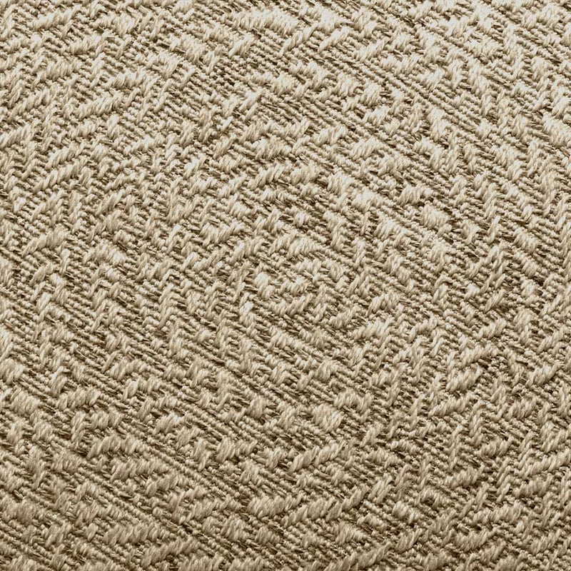 Teppich ZIZUR Beige 60x110 cm Jute-Optik Indoor und Outdoor