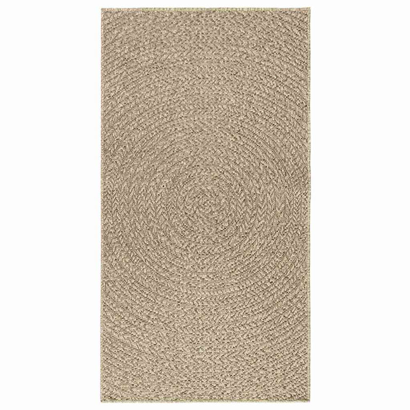 Teppich ZIZUR Beige 80x150 cm Jute-Optik Indoor und Outdoor