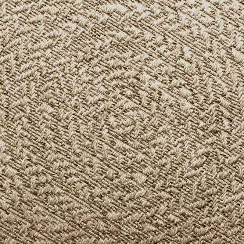 Teppich ZIZUR Beige 80x150 cm Jute-Optik Indoor und Outdoor