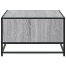 Couchtisch 100X57X35 Cm Holzwerkstoff Und Metall