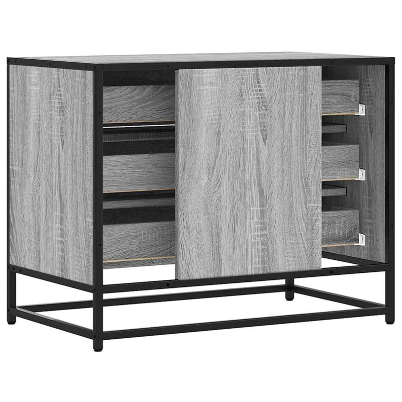 Schubladenschrank Grau Sonoma 70x41x56 cm Holzwerkstoff