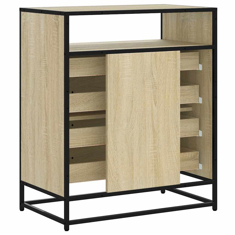 Schubladenschrank Sonoma-Eiche 70x41x83,5 cm Holzwerkstoff