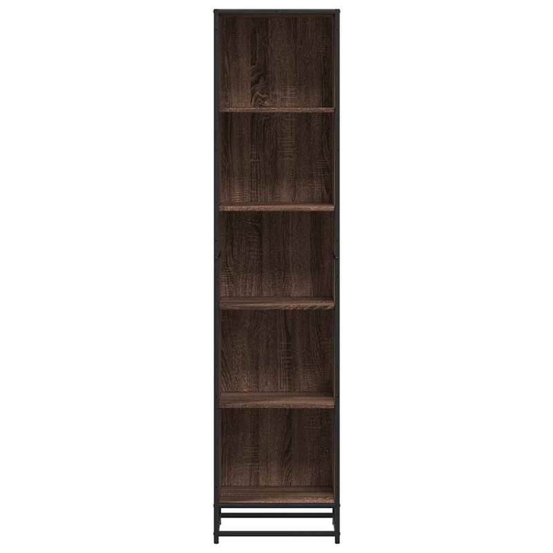 Bücherregal Braun Eichen-Optik 40x35x170,5 cm Holzwerkstoff