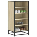 Schuhregal Sonoma-Eiche 48X38X97,5 Cm Holzwerkstoff