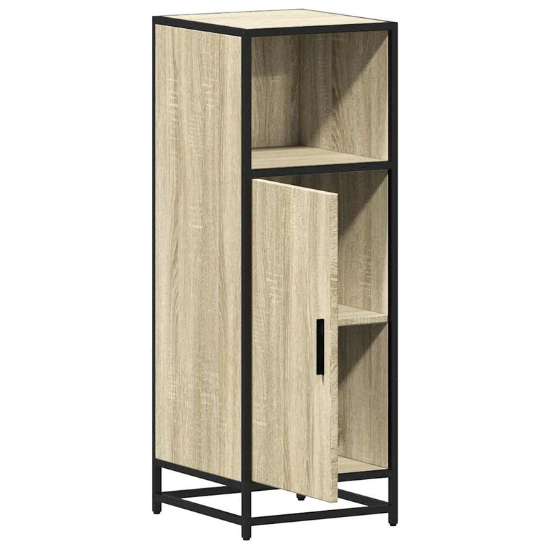 Badschrank Sonoma-Eiche 35x37,5x100 cm Holzwerkstoff