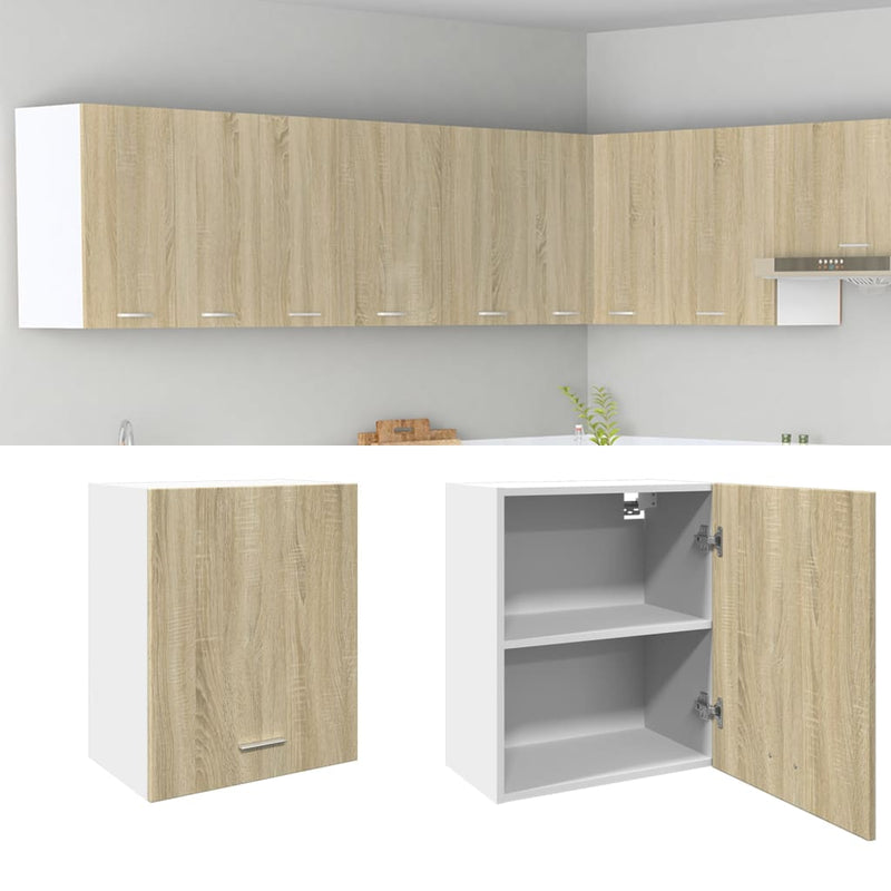 Wandschrank Sonoma-Eiche 50x31x60 cm Holzwerkstoff