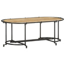 Couchtisch 110X55X40 Cm Massivholz Akazie