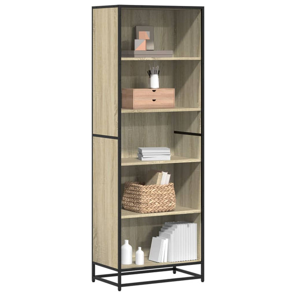 Bücherregal Sonoma-Eiche 60x35x170,5 cm Holzwerkstoff