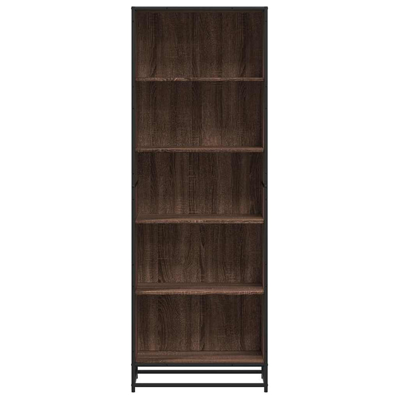 Bücherregal Braun Eichen-Optik 60x35x170,5 cm Holzwerkstoff