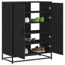 Schuhschrank 75X38X97,5 Cm Holzwerkstoff Metall