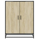 Schuhschrank 75X38X97,5 Cm Holzwerkstoff Metall