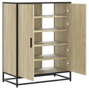 Schuhschrank 75X38X97,5 Cm Holzwerkstoff Metall