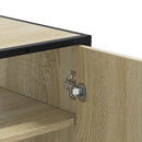 Schuhschrank 75X38X97,5 Cm Holzwerkstoff Metall