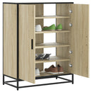 Schuhschrank 75X38X97,5 Cm Holzwerkstoff Metall