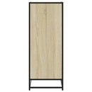Schuhschrank 75X38X97,5 Cm Holzwerkstoff Metall