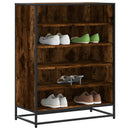 Schuhschrank 75X38X97,5 Cm Holzwerkstoff Metall