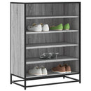 Schuhschrank 75X38X97,5 Cm Holzwerkstoff Metall