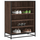 Schuhschrank 75X38X97,5 Cm Holzwerkstoff Metall