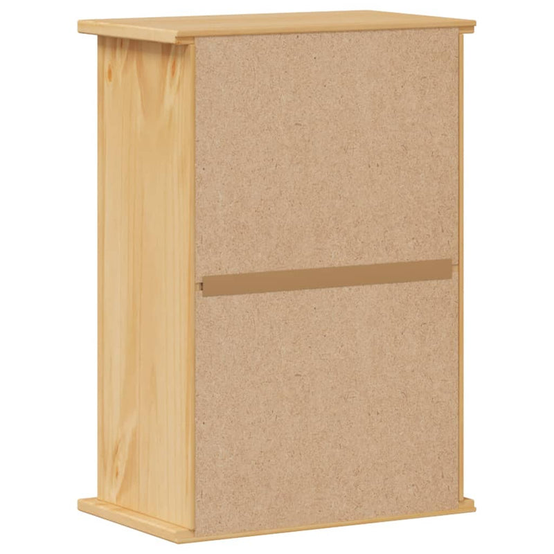 Bad-Wandschrank Corona 45x27x64,5 cm Massivholz Kiefer