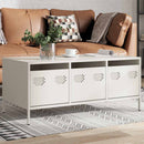 Couchtisch Senf 101,5X50X43,5 Cm Kaltgewalzter Stahl