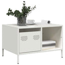 Couchtisch Senf 68,5X50X43,5 Cm Kaltgewalzter Stahl
