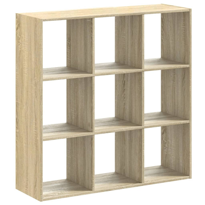 Bücherregal Sonoma-Eiche 102x32x102 cm Holzwerkstoff