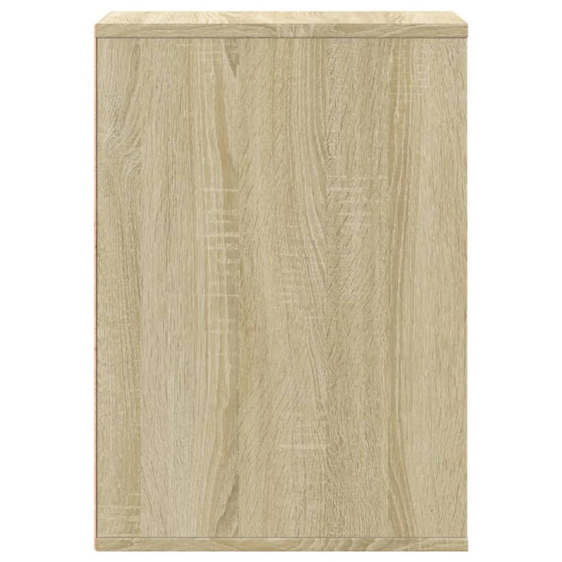 Kommode Sonoma-Eiche 80x41x58 cm Holzwerkstoff