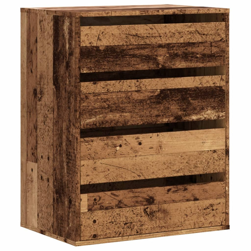 Kommode Altholz-Optik 60x41x76 cm Holzwerkstoff